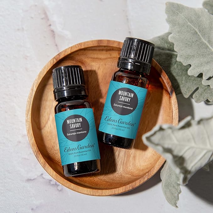 Edens Garden Mountain Savory Essential Oil- 100% Pure Premium Grade, Undiluted, Natural, Therapeutic, Aromatherapy, The Best for Diffuser, Candle, Laundry, Humidifiers 30 ml (1 fl oz) EdensGarden