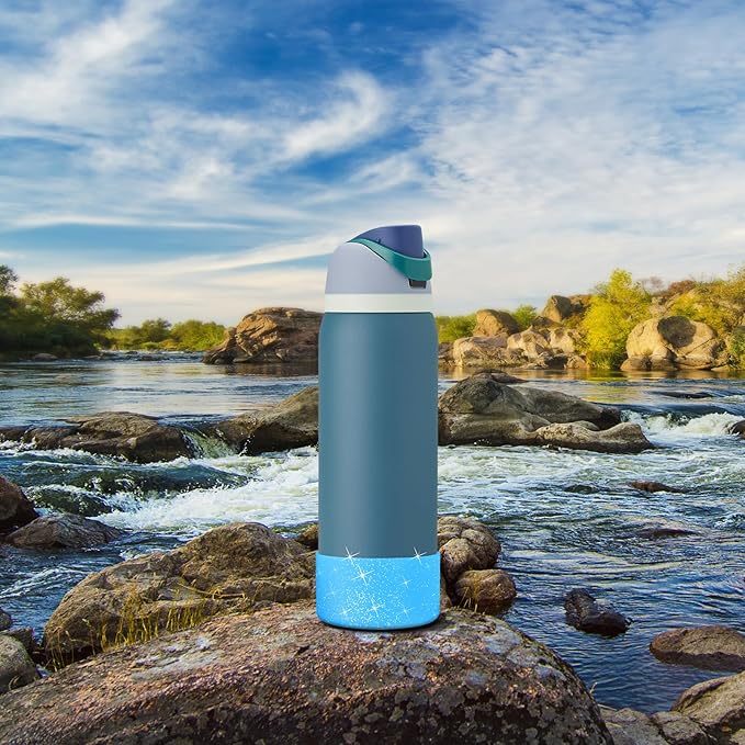 Silicone Boot for Owala Water Bottle 24 oz 32 oz 40 oz, Anti-Slip Protective Sleeve for FreeSip/Twist/Flip Stainless Steel Water Bottles Accessories BEONSKY