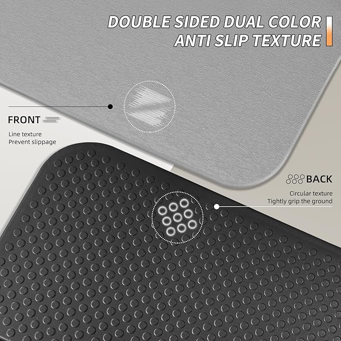 Foldable Fitness Yoga Mat | 2/5" (10MM) Extra Thick | SGS Certified Non-Slip TPE | 75x26" Extra Long-Wide | Portable & Easy Store | for Yoga, Pilates, Home Gym & Full-Body Workouts - Bloomnest
