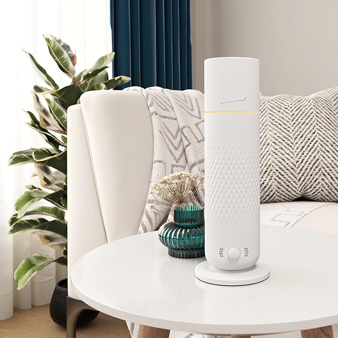 The AirScent Waterless Diffuser - Cold Air Scent Diffuser Oil Machine for Homes, Offices, Hotels and Spas - Aromatherapy Diffuser for Aesthetic Scenting - White - 4.05 Oz - Fragrance Oil Not Included - Bloomnest
