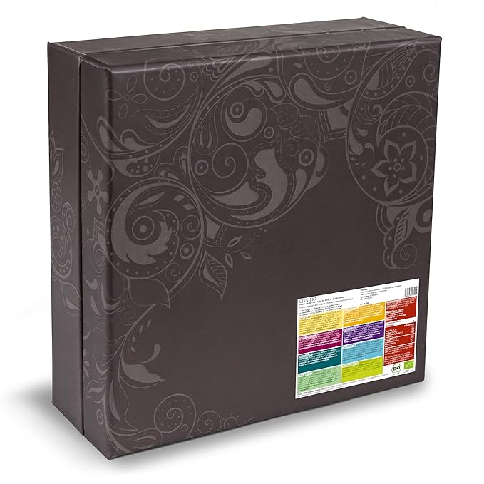 Creano Organic Herbal Tea Gift Set "Organic Herbal Tea" – 9 Pyramid Tea Bags in 9 Different Varieties – 22,5 g* - Bloomnest