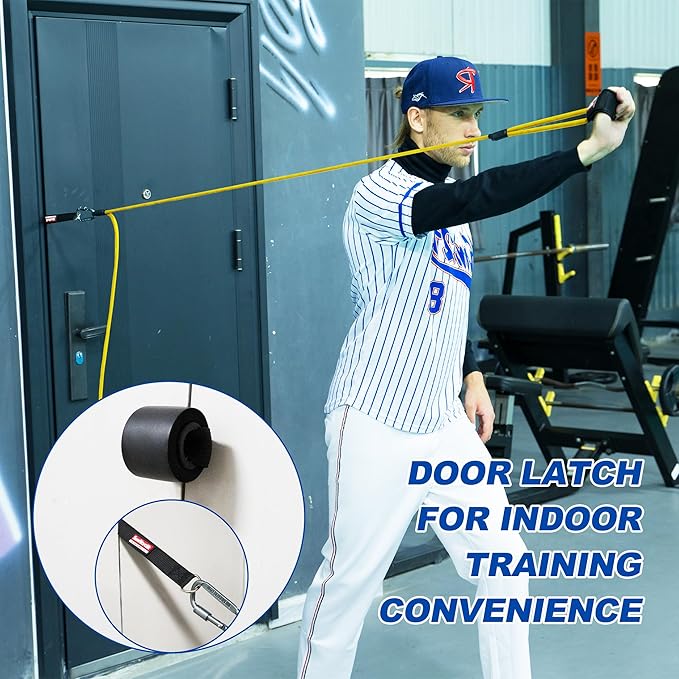 Resistance Bands for Pitchers, Baseball & Softball Training Equipment for Improving Arm Strength & Pitching Training, Baseball Pitching Bands for All Skill Levels - Bloomnest