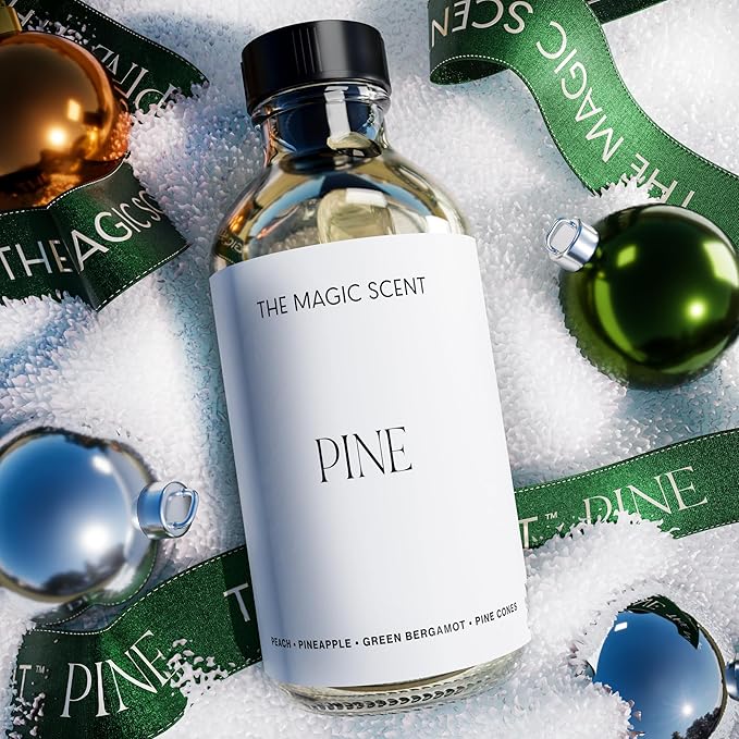 The Magic Scent Pine Aroma Oil - Diffuser Scent - Cold-Air & Ultrasonic Diffuser Oil - Pine Essential Aromatherapy - 8.5 fl oz, 250 mL - Bloomnest