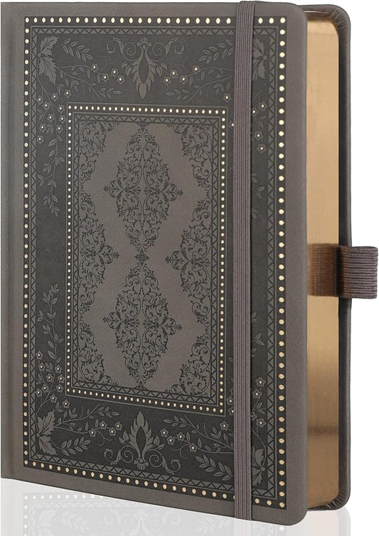 TIEFOSSI Dot Journals for Women Men, Dot Journals for Writing Women, 160gsm Thick Paper, 190 Numbered Pages, for Planner Organization - Bloomnest