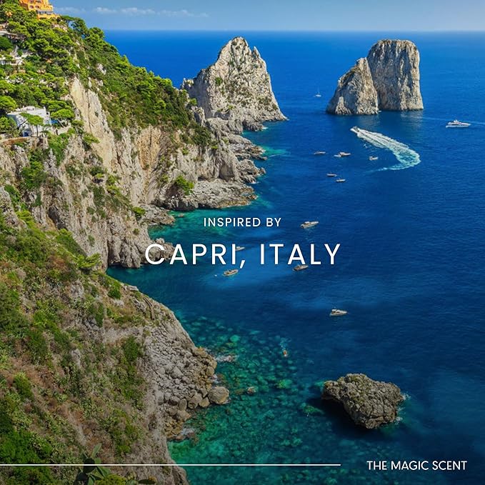 The Magic Scent Hotel Di Capri Hotel Scent Diffuser Oil - Cold-Air & Ultrasonic Fragrance Oil for Diffuser Inspired by Capri, Italy - Essential Oils for Diffusers Aromatherapy - 4 fl oz, 120 mL - Bloomnest