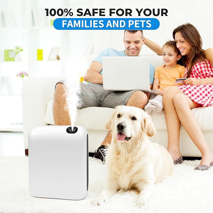 Upgraded Scent Air Machine for Home, 1500 Sq.Ft Hotel Collection Diffuser with Smart Cold Air Technology, Bluetooth Waterless Essential Oil Diffuser for Large Room, Hotel, Spa, Office - Bloomnest