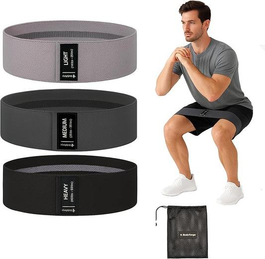 BodyForge Resistance Bands, Exercise Bands, Resistance Bands for Working Out, Work Out Bands with Handles for Men and Women Fitness, Strength Training Home Gym Equipment - Bloomnest
