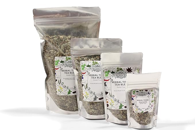 Nelson's Tea - Chamomile Lavender Peppermint - Herbal Loose Leaf Tea - Caffeine Free (Sample 0.2 Oz) - Bloomnest