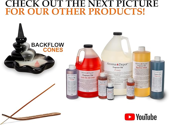 Honeydew Melon Type Most Exotic Charcoal Incense Sticks. Approx. 85 to 100 Sticks Per Bundle, Length - 7 Inches, Each Natural Stick Burns for 35 to 45 mins Each. Long Lasting.100% Pure AromaDepotInc