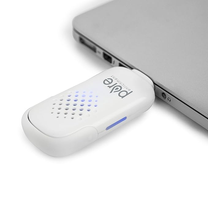 Pure Enrichment PureSpa USB Personal Aroma Diffuser - Portable, BPA-Free Essential Oil Diffuser with 3 Aromatherapy Refill Pads - Ideal for Car, Computer, and Travel - Bloomnest