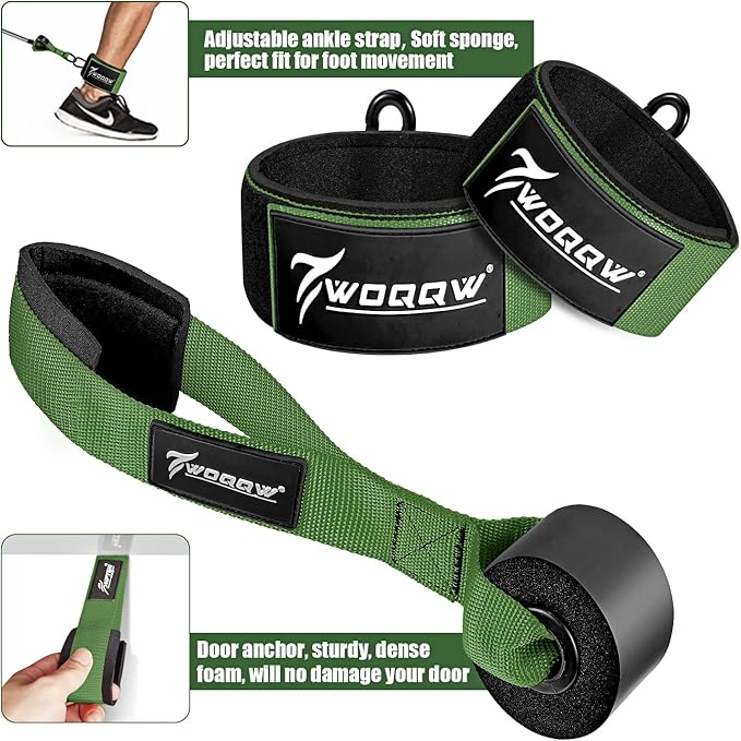 Heavy Resistance Bands for Working Out, 350lbs/450lbs Exercise Bands with Handles, Workout Bands Set for Men, Fitness Weight Bands for Muscle Strength Training, Stretching, Slim, Home Gym Equipment - Bloomnest