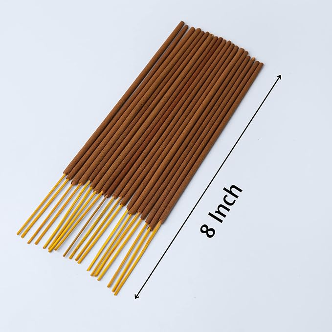 Folkulture Incense Sticks (75 Sticks) |8" Holy Palo Santo & Cedar Incense Sticks For Spritual, Inciensos para Sacar Malas Energias | No Charcoal,Organic,Non Toxic, 45 Mins, Long Burning Insence-Sticks FOLKULTURE