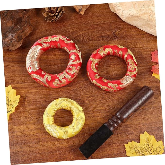 Beaupretty 2Pcs Sound Bowl Striker Wood Mallets for Meditation and Sound Therapy Durable and Portable Singing Bowl Accessories - Bloomnest
