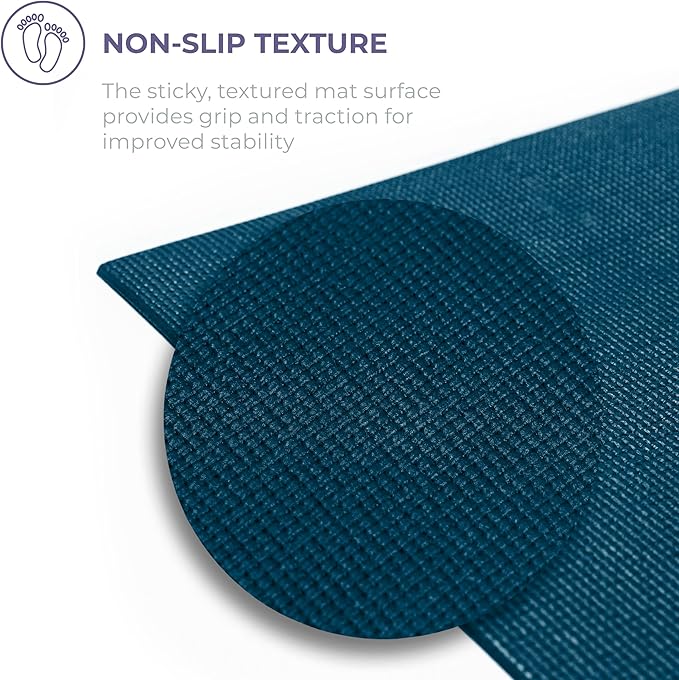 Sunshine Yoga Voyage Yoga Mat, 10 Pack, 72" x 24" Professional Studio and Gym Bulk Yoga Mats, 5mm Thick, Durable, Anti-Tear, Non Slip Fitness and Exercise Mats - Bloomnest