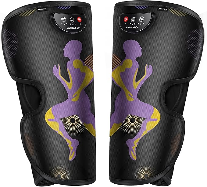 QUINEAR Rechargeable Leg Massager for Circulation and Pain Relief, Cordless Air Leg Compression System, Calf Massager Gift for Mom Dad Women Men FSA-HSA-Eligible - Bloomnest
