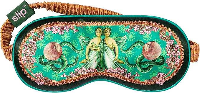 slip Pure Silk Sleep Mask - 100% Pure 22 Momme Mulberry Silk Eye Mask - Comfortable Sleeping Mask with Elastic Band, Zodiac Collection: Gemini - Bloomnest