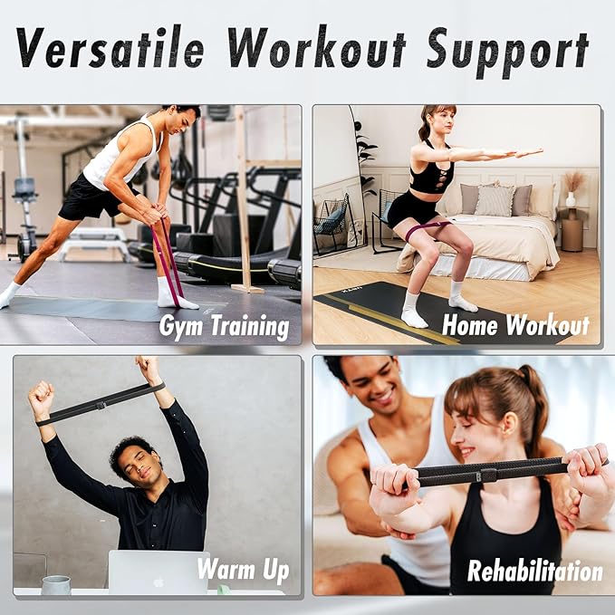 VRTX Swift Bands for Glutes & Legs Exercise | Booty Bands for Home & Gym Workout | Fabric Resistance Bands with Soft Mesh Cloth | Skin-Friendly, Non-Slip Hip Circle – Single Pack - Bloomnest