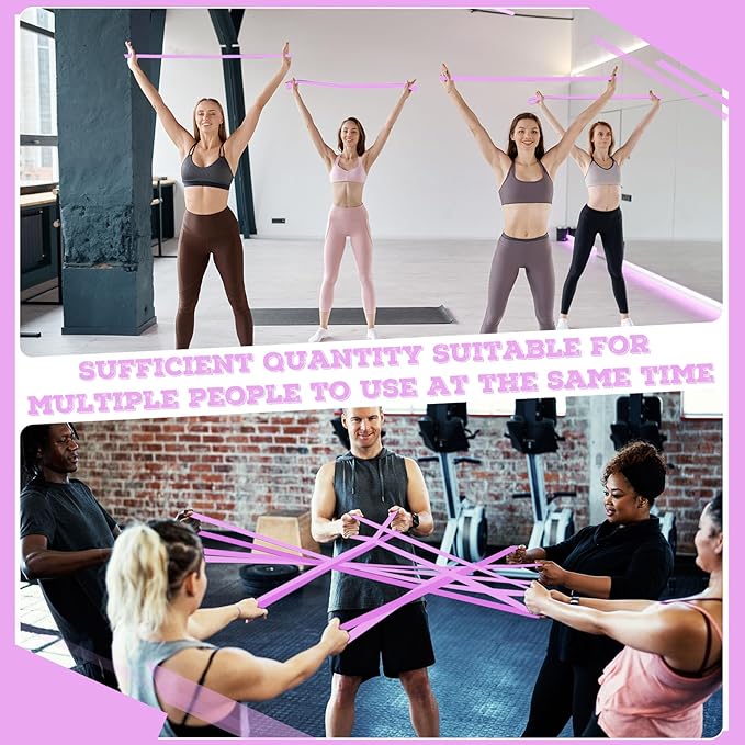 8 Pcs Resistance Bands Pull up Bands Pull up Assistance Bands Exercise Workout Bands for Working Out Muscle Training Physical Therapy Muscle Training Men and Women - Bloomnest