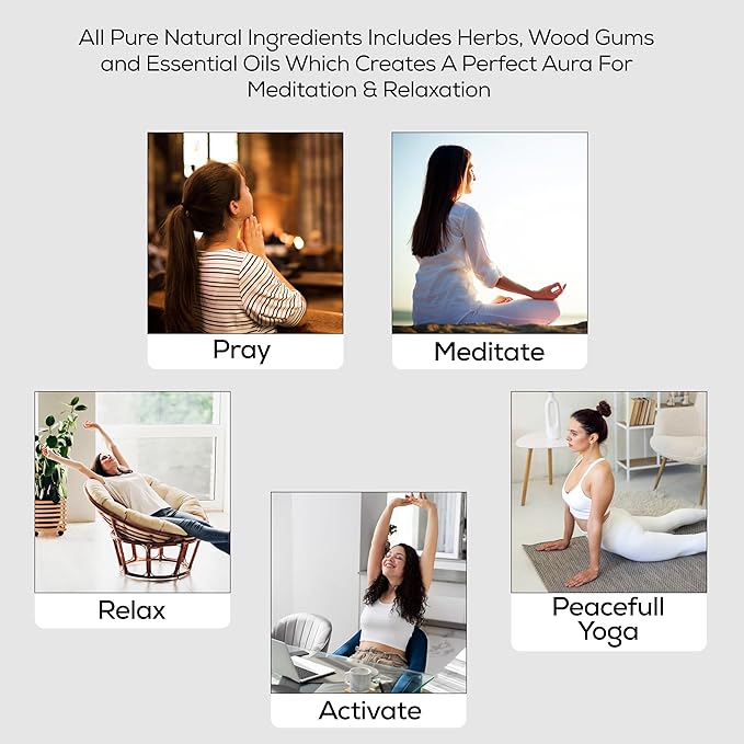 Raajsee Cedar Incense Sticks, 100%-Natural Charcoal Free Organic Non Toxic Clean Burning Handmade Insence Sticks 100 gm Pack, Meditation Gifts – Spritual Cleansing RAAJSEE