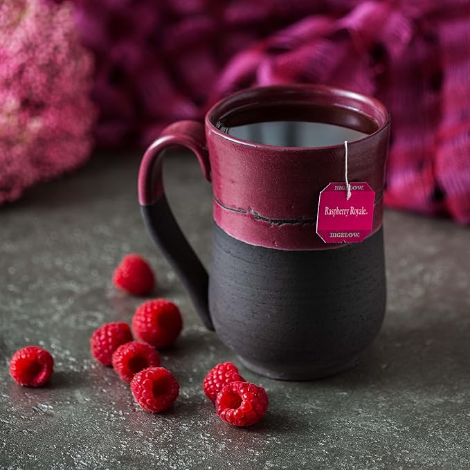 Bigelow Tea Raspberry Royale Black Tea Bags, Caffeinated, 20 Count, Pack of 6 - Bloomnest