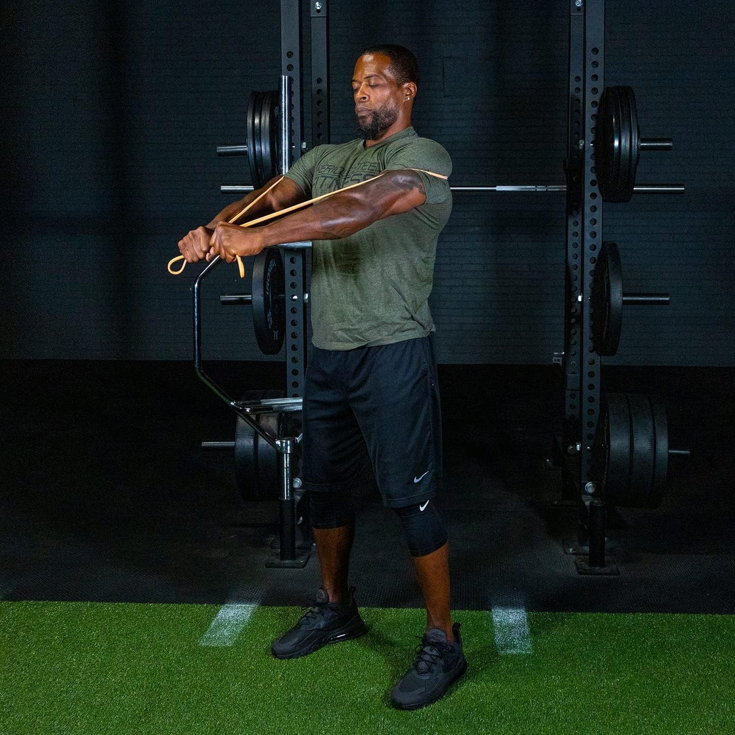 SERIOUS STEEL FITNESS Assisted 41" Pull-Up Band, Resistance & Stretch, Powerlifting & Pull-up Assist Loop (Single Band)