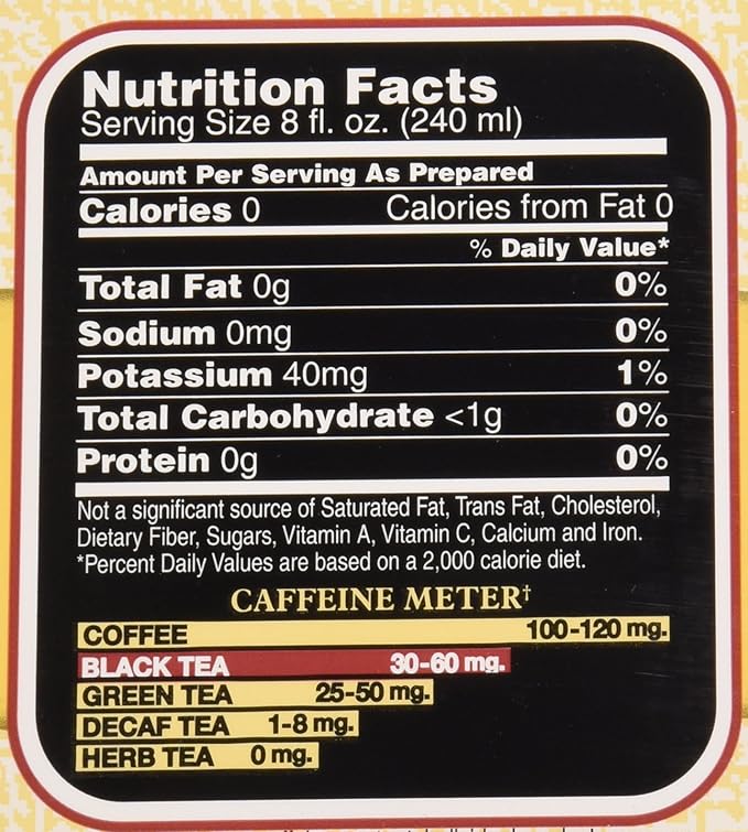 Bigelow Vanilla Caramel Black Tea (20 Teabags) - Bloomnest
