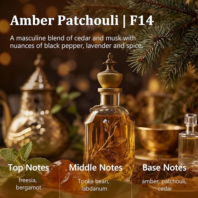C Classy Car Air Freshener Hanging 2 Pack, Amber Patchouli Essential Oil Diffuser for Cars, Cute Car Accessories, Long-Lasting Fragrance, C ar air Fresheners for Women & Men Gift, Made in USA - Bloomnest