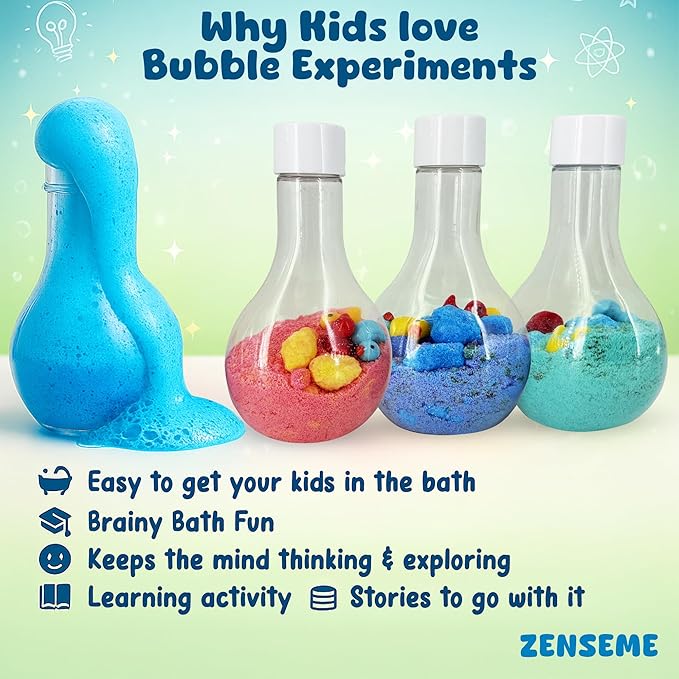 Bath Bombs for Boys with Mini Toy Ducks Inside – Kids Bath Bombs Powder - Bubble Bath for Kids – Bathtime Experiment Kit Mix - Blast of Foam & Colour Surprise – Gift Set of 4 - Bloomnest