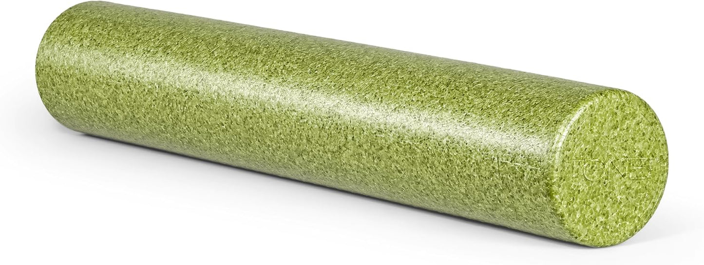 Tone Fitness High Density EPP Foam Exercise Foam Roller for Yoga, Pilates, Stretching, Massage, and Recovery | Multiple Sizes and Colors