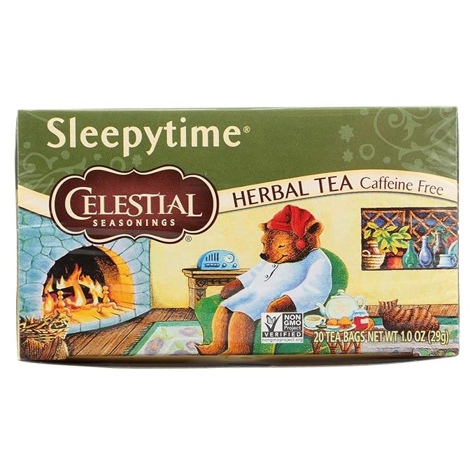 Celestial Seasonings Sleepytime Herbal Caffeine Free Tea, 20 Count - Bloomnest
