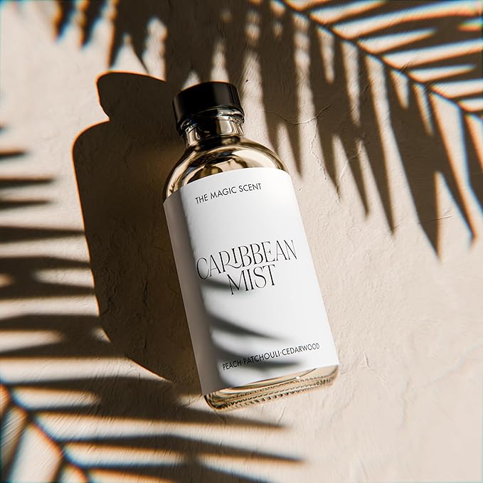 The Magic Scent Carribean Mist Diffuser Oil - Hotel & Home Luxury Scents - Diffuser Oil Scents for Home Designed for Use in All Diffusers - 4 fl oz, 120 mL - Bloomnest