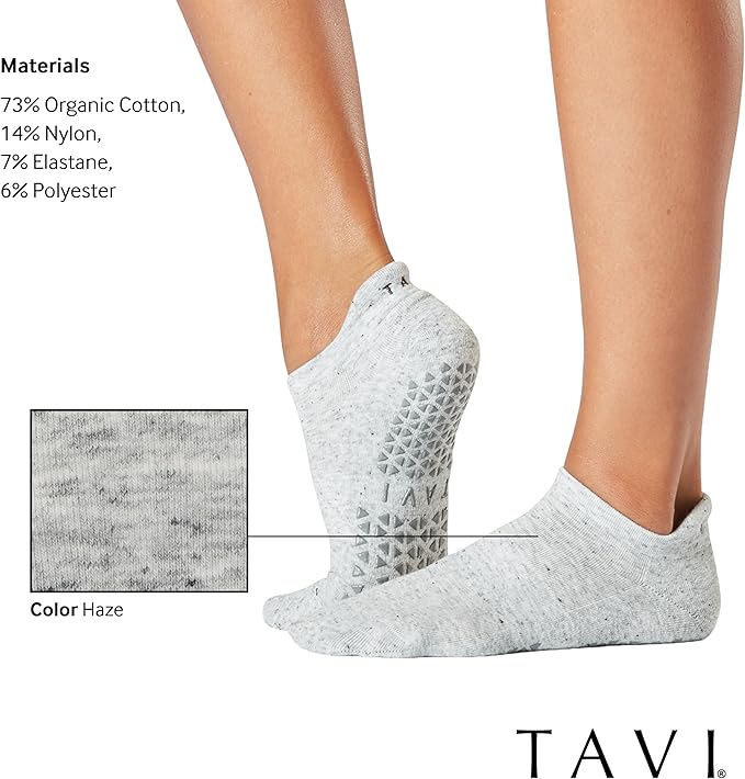TAVI Women’s Savvy Grip Socks - Pilates for Women, Slipper, Yoga, and Ballet, Barre - Bloomnest