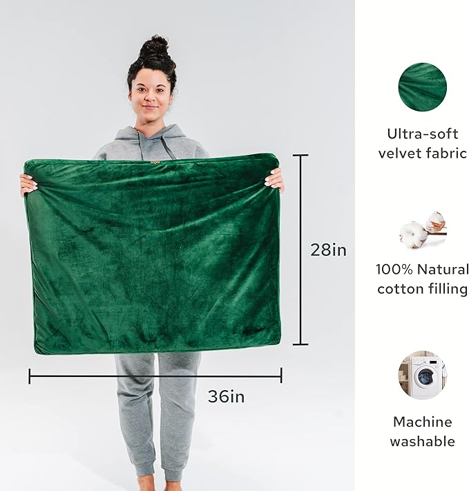Mindful & Modern Zabuton Meditation Mat - Cotton Filled Yoga and Meditation Pad - Zabuton Meditation Cushion for Kneeling and Sitting Support - Large Rectangular Sitting Floor Pillow for Bench or Zafu - Bloomnest
