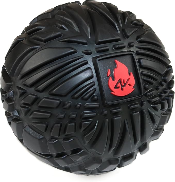 4KOR Massage Balls for Trigger Point Therapy - Myofascial Release Ball - Muscle Relief for Back, Neck, Shoulder, Foot Pain - Fitness Massage Balls for Mobility - Deep Tissue Release Ball - Bloomnest