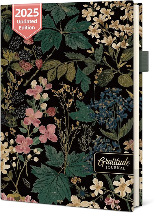 Gratitude Journal for Women – Undated Daily Mindfulness & Manifestation Journal with Prompts for Cultivate Affirmations, Positivity, Self-Care & Happiness - Forest Botanica - Bloomnest