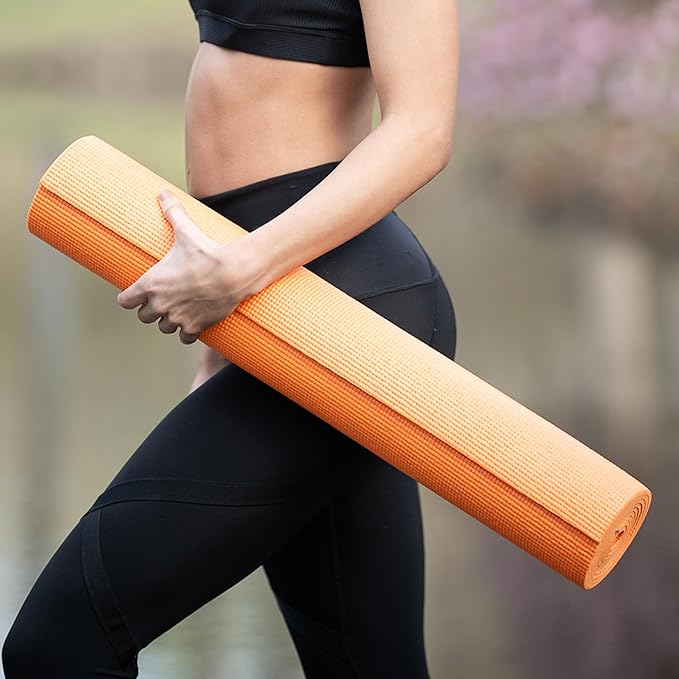 16-Pack Economy Yoga Mat, 68" x 24" x 3mm Non Slip Exercise Mat, Thick Gym Mat, Bulk Non Toxic Yoga Mats for Home Workout and Studios - Bloomnest