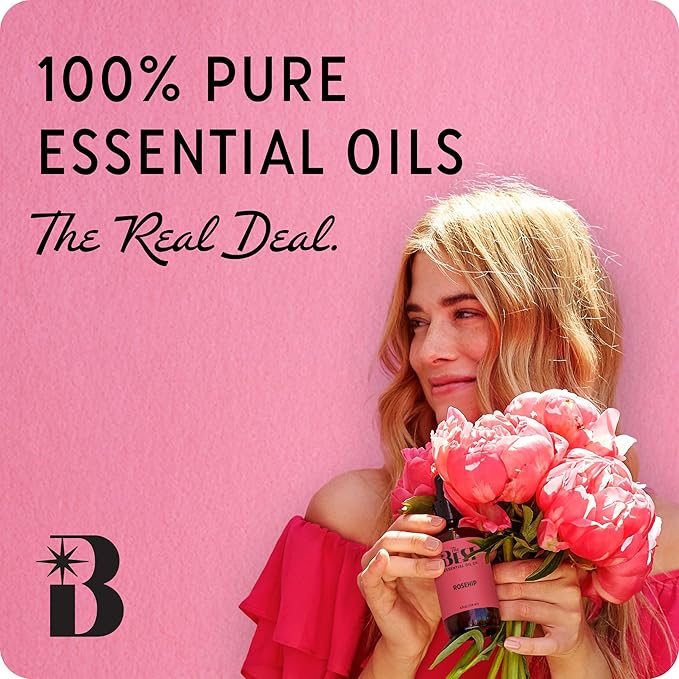 The Best Rosemary Essential Oil- Premium Grade- 100% Pure & Natural for Aromatherapy, Diffuser, Spa, Massage, Air Freshener- 10 ml (.33 fl oz) - Bloomnest