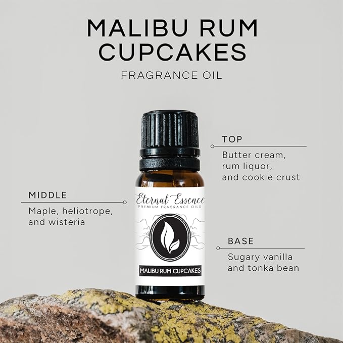 Malibu Rum Cupcakes Premium Grade Fragrance Oil - 10ml - Scented Oil EternalEssenceOils