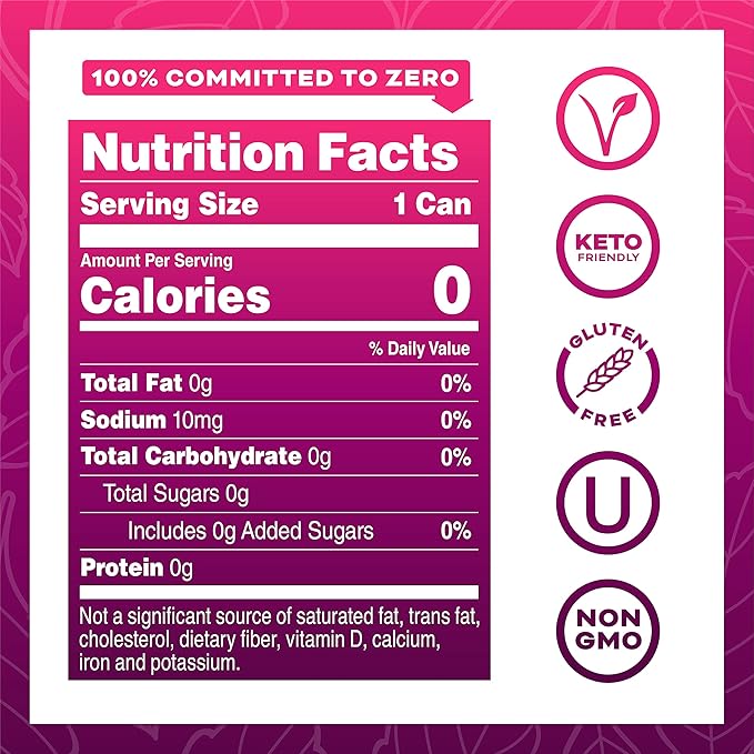Yerbaé Energy Seltzer - Pomegranate Berry, No Sugar/Calories/Carbs. Energized by Yerba Mate, Naturally Caffeinated Plant-Based, Healthy Alternative to Coffee, Sugary Sodas, Pack of 12, 12oz cans - Bloomnest