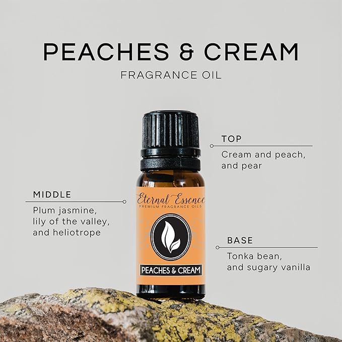 Eternal Essence Oils - Peaches & Cream Premium Grade Fragrance Oil - 10ml - Scented Oil EternalEssenceOils