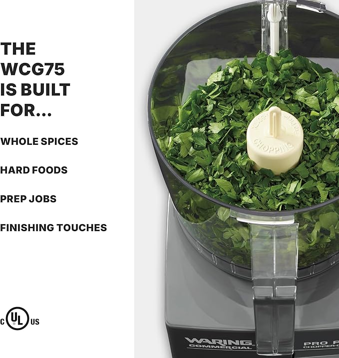 Waring Commercial 3-Cup Chopper Grinder - Bloomnest
