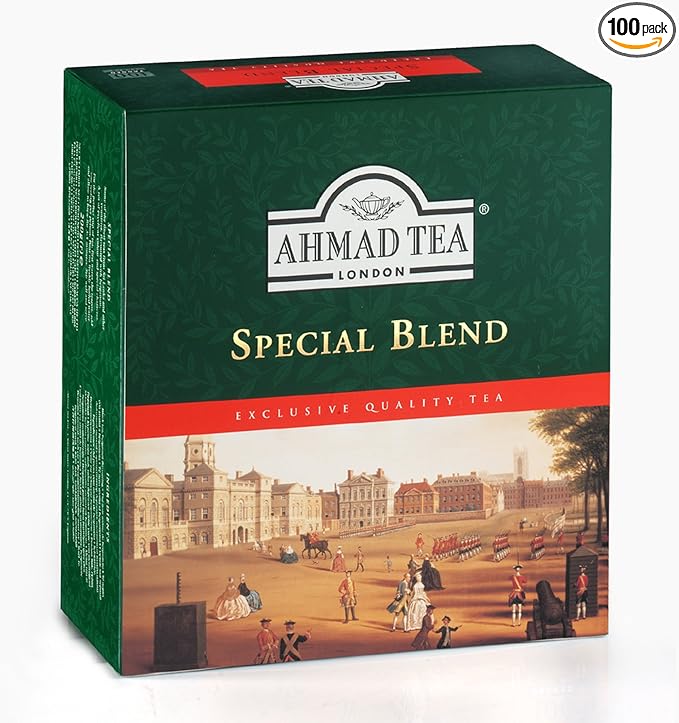 Ahmad Tea Special Blend, Tagged Teabags without envelopes, 100 Count, (591) - Bloomnest