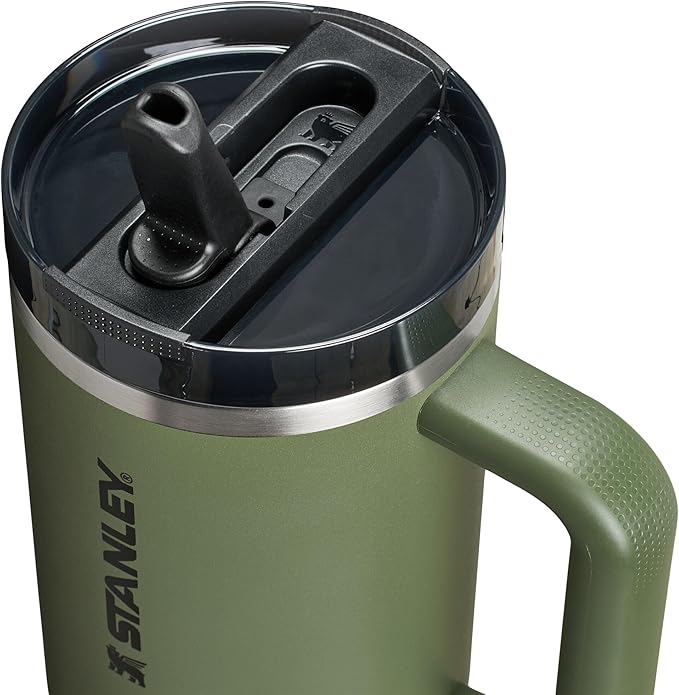 STANLEY Quencher ProTour Flip Straw Tumbler with Leakproof Lid | Built-In Straw & Handle | Cupholder Compatible for Travel | Insulated Stainless Steel Cup | BPA-Free