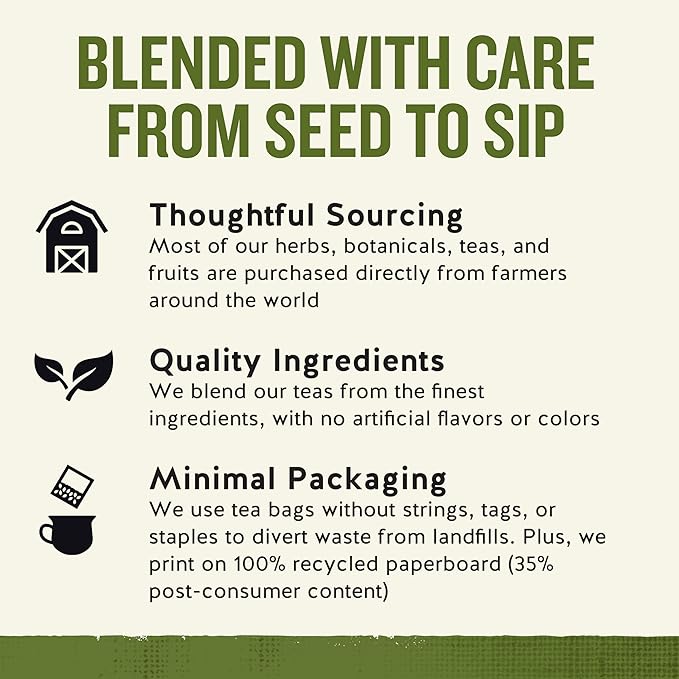 Celestial Seasonings Sleepytime Herbal Tea, Caffeine Free, 20 Tea Bags Box (Pack of 6) - Bloomnest