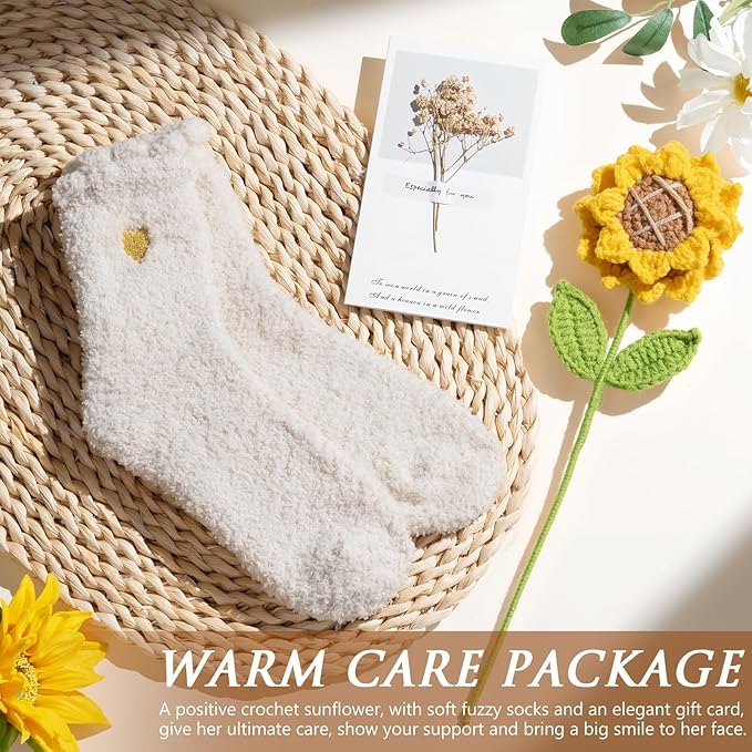 Birthday Gifts for Women Self Care Get Well Soon Gift Baskets, Spa Care Package Thinking of You Sunflower Gifts, Sending Sunshine Box Unique Valentine's Day Gift for Women Wife Her Girlfriend Mom Sis - Bloomnest