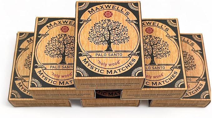 Palo Santo Sticks – High-Resin Holy Wood | Sustainable Peruvian Incense for Meditation & Cleansing (90 Count, 2-inch Sticks) - 6 Pack MaxwellsMysticMarket