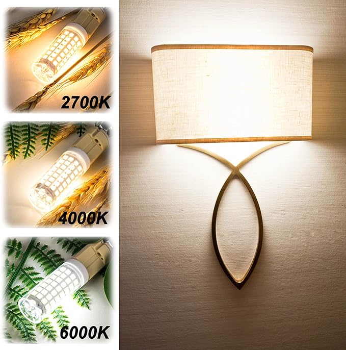 ALIDE E26 E27 12W LED Candelabra Bulbs,E26 100 Watt Led Replacement, 4000K Natural White,E26 LED Corn Light Bulbs 1200LM for Ceiling Fan Chandelier Pendant Lighting,Non-dimmable,4 Pack - Bloomnest