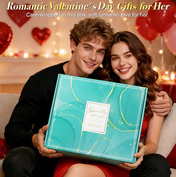 Birthday Gifts for Women Self Care Gifts Get Well Soon Gifts, Ocean Relaxing Spa Gifts Basket Care Package w/ Luxury Flannel Blanket, Unique Christmas Gifts Idea for Mom Her Friends Sister Wife