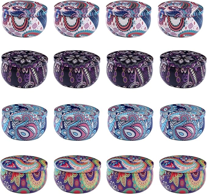 kedtui Scented Candles Gift Set, 16 Pack Aromatherapy Candle, Natural Soy Wax Travel Tin Candles for Home Scented, Ideal for Christmas, Birthday, Thanksgiving, Valentines Day Gifts - Bloomnest