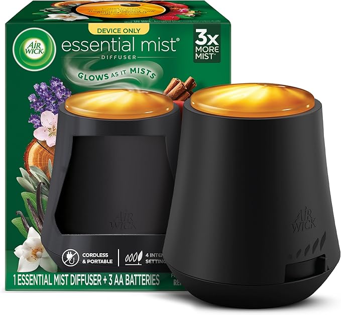 Air Wick Essential Mist Diffuser, 1ct, Essential Oils Diffuser, Air Freshener - Bloomnest